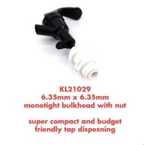 duo-Bronco / Picnic Tap - 6.35mm (1/4") duotight compatible 17 plastic picnic tap duotight
