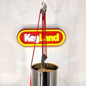 Stainless Steel BrewZilla or Robobrew Lift-N-Lock Pulley 8 KL30885 Lift and lock pulley brewzilla