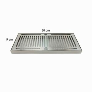 30cm drip tray stainless steel 304