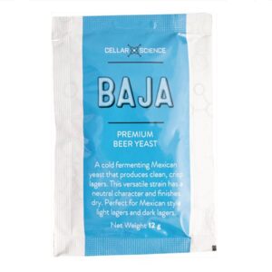 Baja dry yeast cellarscience