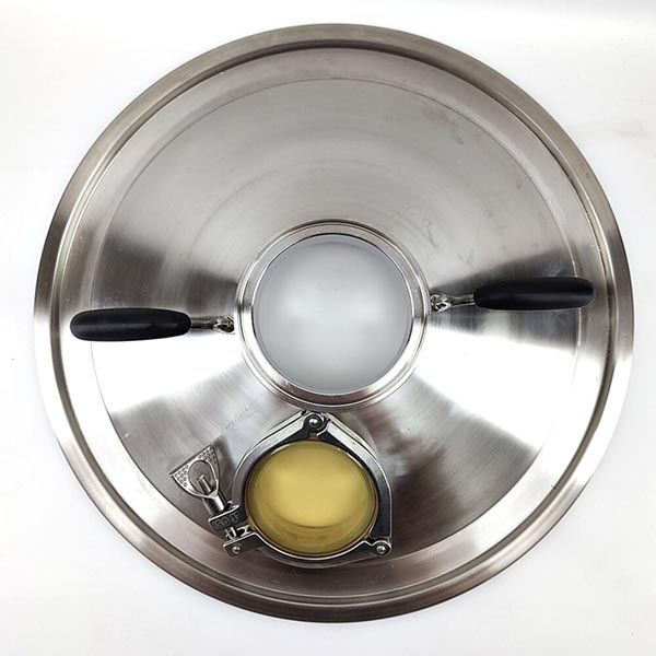 65L BrewZilla Pro Sight Glass Distillation / Steam Condenser Lid 4 kl25829 65l pro sight glass distillation steam condenser lid