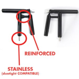 Nylon Reinforced Black Dispensing Pluto Gun (duotight compatible) 11 KL00956 stainless nylon composite pluto gun duotight compatible