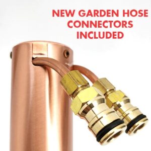 KL04640 - AlcoEngine Copper Reflux Still with Hose quick disconnects 10 KL04640 - AlcoEngine Copper Reflux Still with Hose quick disconnects - Image 3