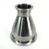 4 Inch to 2 Inch Tri Clover Concentric Reducer for Kegmenter - Still Attachment 2 KL06156 tri clover concentric reducer