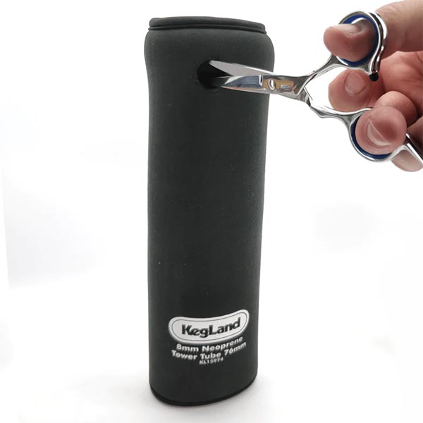 Insulating Neoprene Kegerator Tower Tube 115mm (4 Taps) 6 Insulating Neoprene Kegerator Tower Tube 115mm (4 Taps) - Image 4