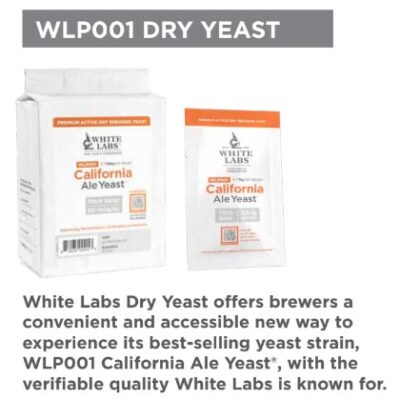 WLP001 California Ale Dry yeast White labs