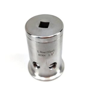 1.5 Inch Tri Clover - Pressure and Vacuum Relief Valve (1.5BAR-22psi) 10 KL01823 tri-clover pressure and vacuum relief valve