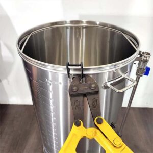 BrewZilla Adjustable Lid Clamps Stainless Steel - Short (4pcs/set) 10 KL30649 Brewzilla adjustable lid clamp