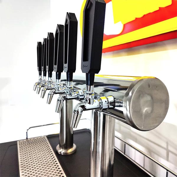 6 Tap TT Bar Brushed Stainless Font Only 9 KL23931-6-tap-tt-bar-font-only-for-kegerator