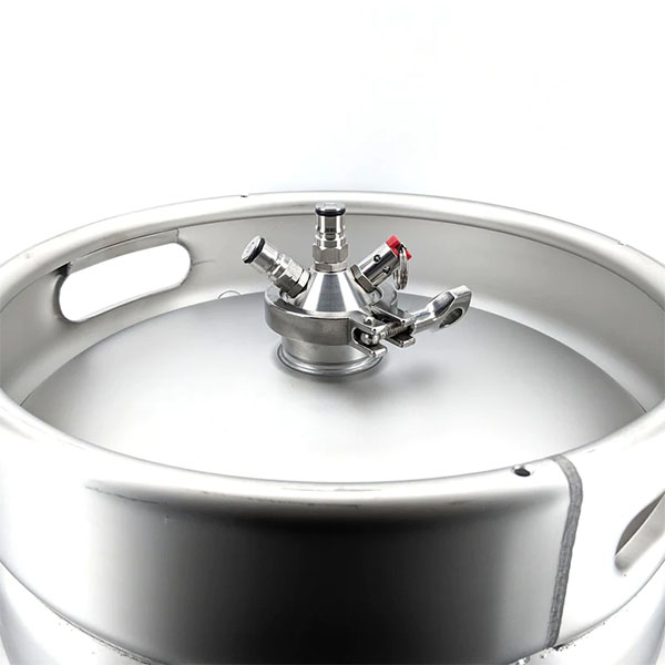 KL10610 - Ball Lock Tapping Head 2 Inch Tri Clover 8 KL10610 Ball lock tapping head 2-inch tri-clover