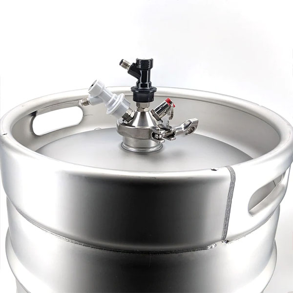 KL10610 - Ball Lock Tapping Head 2 Inch Tri Clover 9 KL10610 Ball lock tapping head 2-inch tri-clover