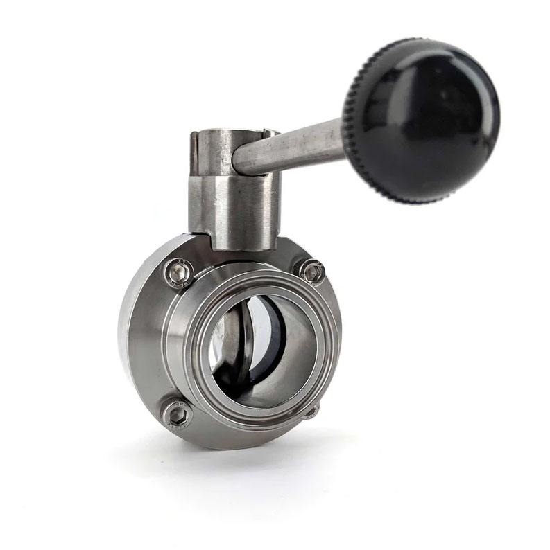2 Inch Tri-Clover Butterfly Valve 4 KL14953 2-inch tri-clover butterfly valve