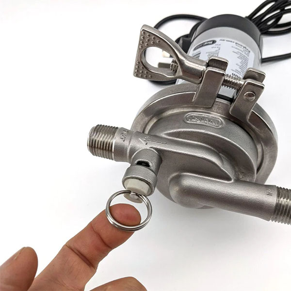 TC Breakdown - 3 Inch Tri-Clover Magnetic Pump 25w 7 KL27229 TC Breakdown tri-clover magnetic pump 25w