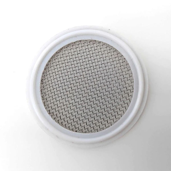 2-inch Tri-Clover Stainless Mesh Screen PTFE (Teflon & 16 mesh) 3 kl30496 2-inch tri-clover stainless mesh screen PTFE