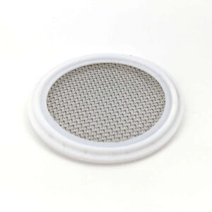2-inch Tri-Clover Stainless Mesh Screen PTFE (Teflon & 16 mesh) 7 kl30496 2-inch tri-clover stainless steel mesh screen PTFE