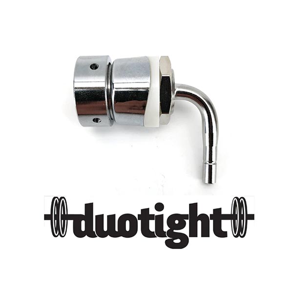 NukaTap Short Shank - 6.5mm (1/4'') Barbtail - duotight compatible 3 short shank duotight compatible