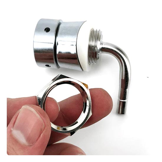 NukaTap Short Shank - 6.5mm (1/4'') Barbtail - duotight compatible 9 short shank duotight compatible