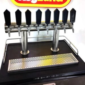 8 Tap TT Bar Brushed Stainless Font Only 11 KL23948 8 tap TT bar Stainless Steel font