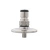 Gas Ball Lock Post - 1.5" Tri Clamp - SS304 1 gas ball lock post 1.5 inch tri-clamp