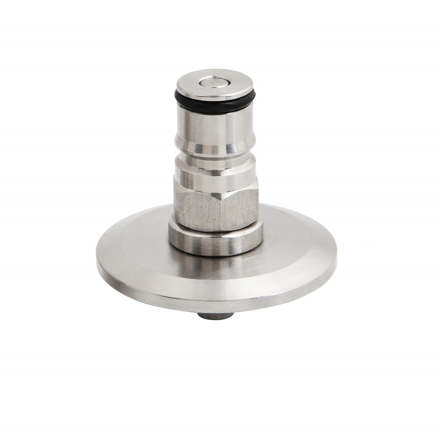 Liquid Ball Lock Post - 1.5" Tri Clamp - SS304 3 liquid ball lock post 1.5 inch tri-clamp
