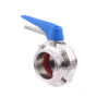 3" tri-clamp butterfly valve duckbill