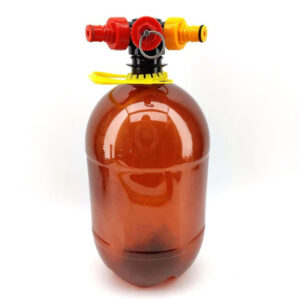 4L PCO38 PET Keg with Ball Lock Disconnect Tapping Head Kit