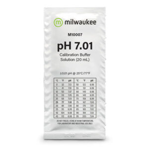 pH 4.01 and 7.01 Calibration Buffer Solution 20ml Kit - Milwaukee 7 pH 7.01 calibration buffer solution milwaukee M10007