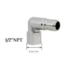 Male Quick Disconnect -1/2-inch NPT Female Elbow
