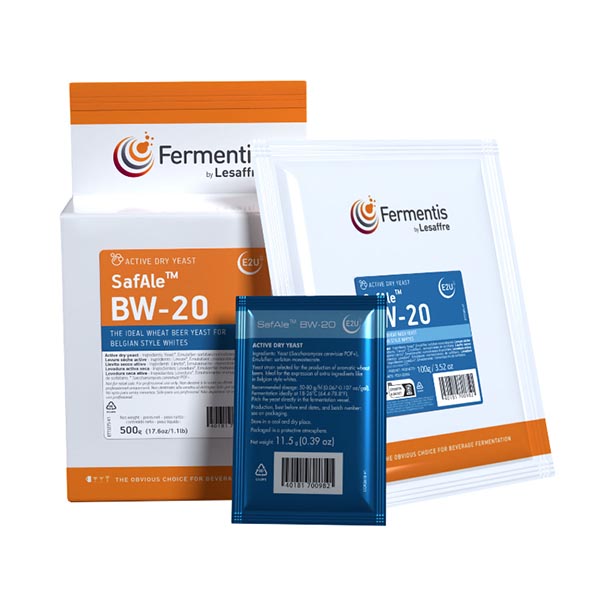 ยีสต์ Fermentis SafAle BW-20 Belgian-style whites 4 Fermentis SafAle BW-20 Belgian Style Whites