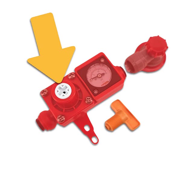 KL39048 - Low Profile Adjusted Knob for BlowTie & Inline Regulators 4 KL39048 Low Profile Adjusted Knob for BlowTie inline regulators
