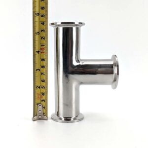 KL10627 1.5-inch Tri-Clamp Tee Stainless Steel 304 8 KL10627 1.5-inch Tri-Clamp Tee Stainless Steel 304