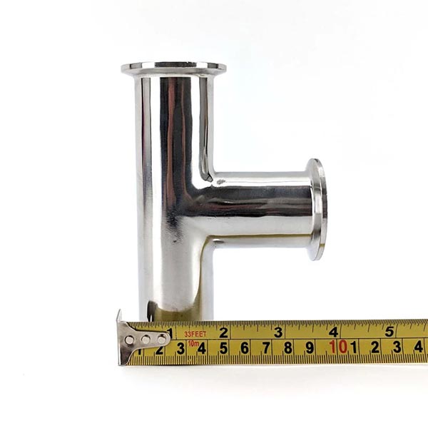 KL10627 1.5-inch Tri-Clamp Tee Stainless Steel 304 5 KL10627 1.5-inch Tri-Clamp Tee Stainless Steel 304