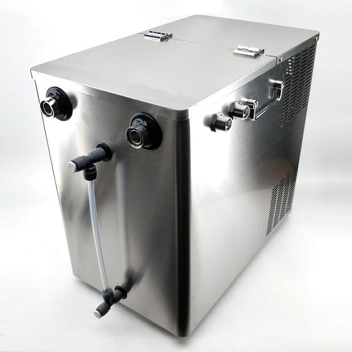 Benchy Glycol - Stainless Steel Bench Top Keg Dispenser 240V 7 KL18203 Benchy Glycol Double tap bench top keg dispenser