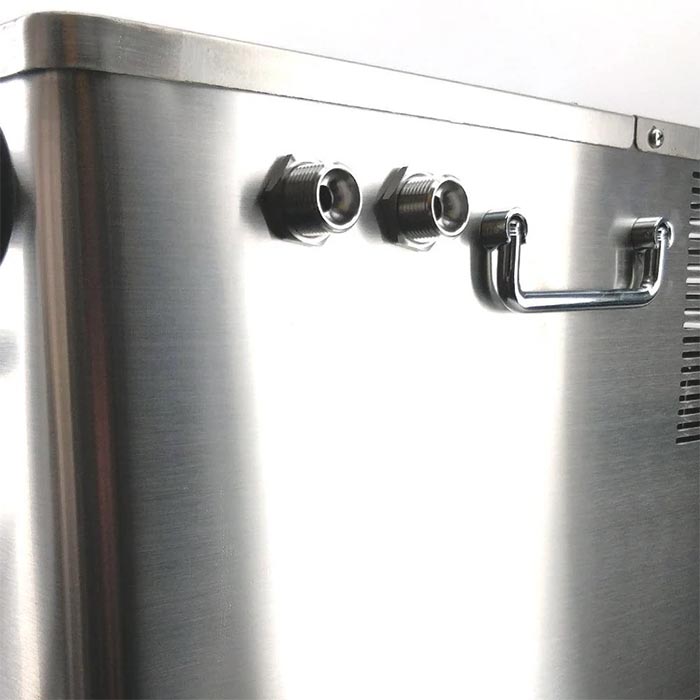 Benchy Glycol - Stainless Steel Bench Top Keg Dispenser 240V 8 KL18203 Benchy Glycol Double tap bench top keg dispenser