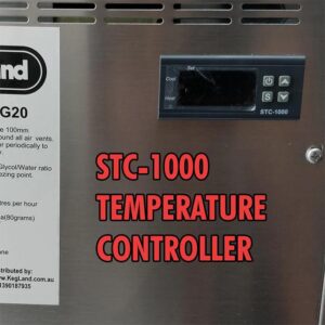 Benchy Glycol - Stainless Steel Bench Top Keg Dispenser 240V 26 KL18203 Benchy Glycol Double tap bench top keg dispenser
