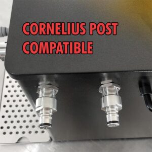 Benchy Glycol - Stainless Steel Bench Top Keg Dispenser 240V 31 KL18203 Benchy Glycol Double tap bench top keg dispenser