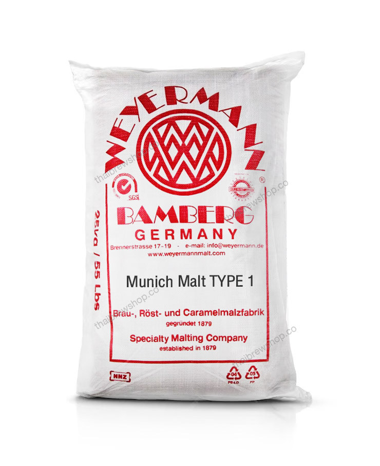 Munich Malt Type 1 – Weyermann - 55lbs Sack 3 Munich Malt Type 1 – Weyermann - 55lbs Sack