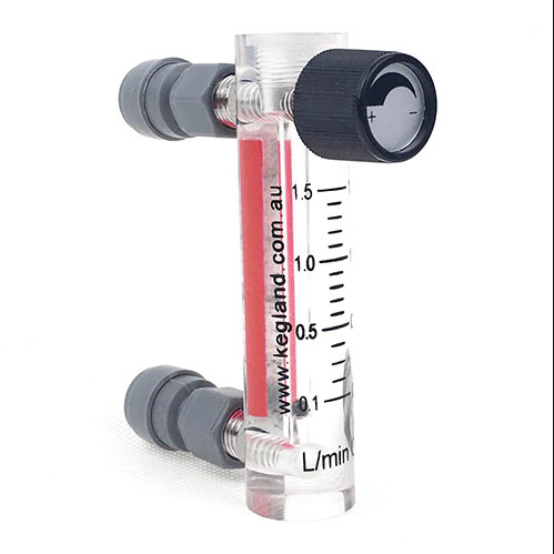 Oxygen flow meter 8mm (5/16) duotight FFL 3 Oxygen flow meter 8mm (5/16) duotight FFL