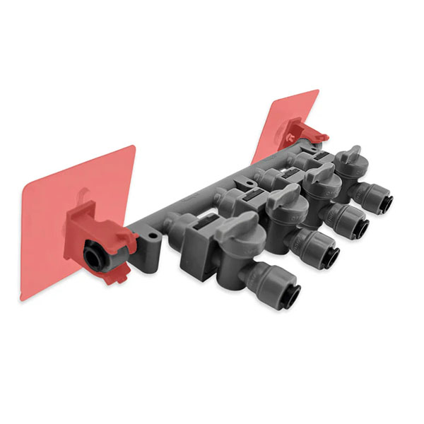 KL46237 duotight 8mm 4-way check valve manifold 5 KL46237 duotight 8mm 4-way check valve manifold