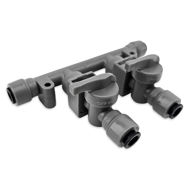 KL46220 duotight 8mm 2-way check valve manifold 5 KL46220 duotight 8mm 2-way check valve manifold