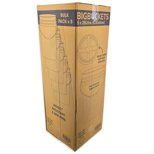 KegLand BigBucket with Screw-Top Gamma Seal Lid 6 KB54121 KegLand BigBucket Screw Top Gamma Seal Lid