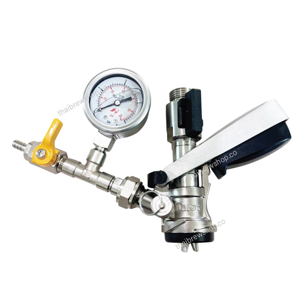 Talos S-Type Filling Keg Coupler 3 Talos S-Type Filling Keg Coupler