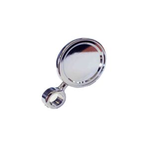 Chrome Plated Brass Decal Holder 83mm