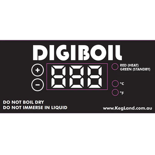35L DigiBoil - 2400watt (1900w+500w) Digital 220-240V 5 KL07252 35L DigiBoil 2400watt Digital 220-240V