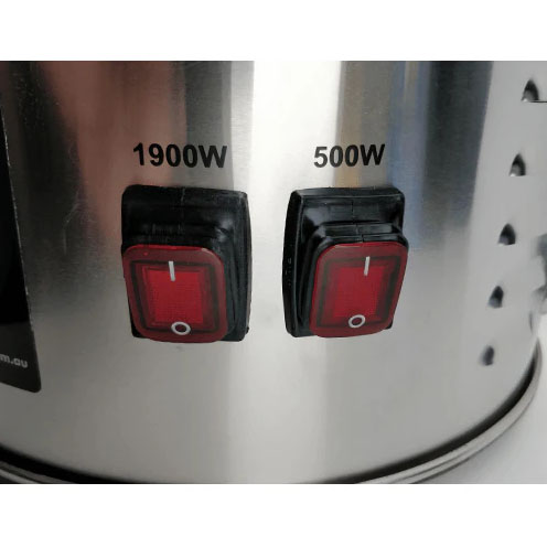 35L DigiBoil - 2400watt (1900w+500w) Digital 220-240V 6 KL07252 35L DigiBoil 2400watt Digital 220-240V