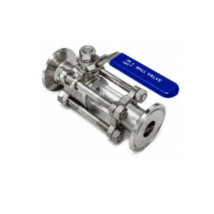 BH01064 - 1.5" Tri-clamp Sight Glass Ball Valve