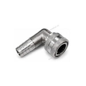 BH02029 Female Quick Disconnect 5/8" Hose Barb Elbow