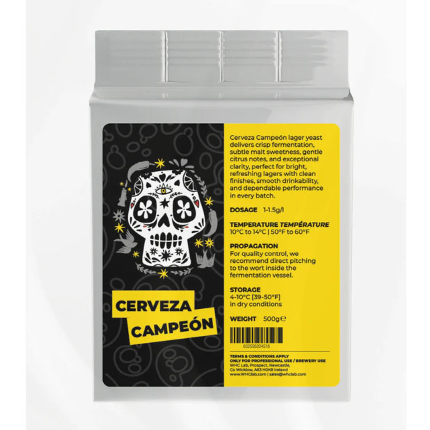 Cerveza Campeon - Mexican Lager Yeast - WHC Lab 4 Cerveza Campeon Mexican Lager yeast WHC Lab