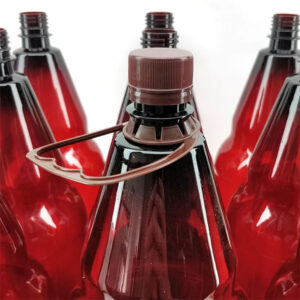 9x 2500mL PET Amber Brown Bottles with Screw Caps 9 KL19859 9x 2500ml PET Amber Brown Bottles with caps
